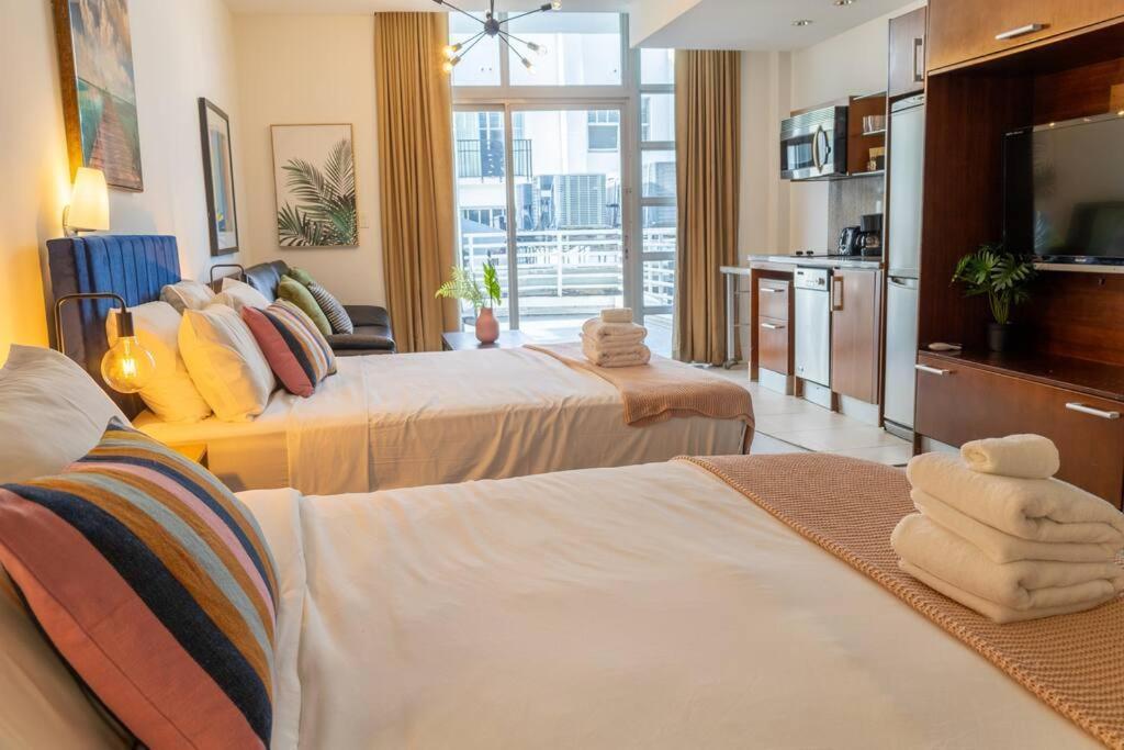 Appartement King Bed Rooftop Ocean Dr C304 Miami Beach